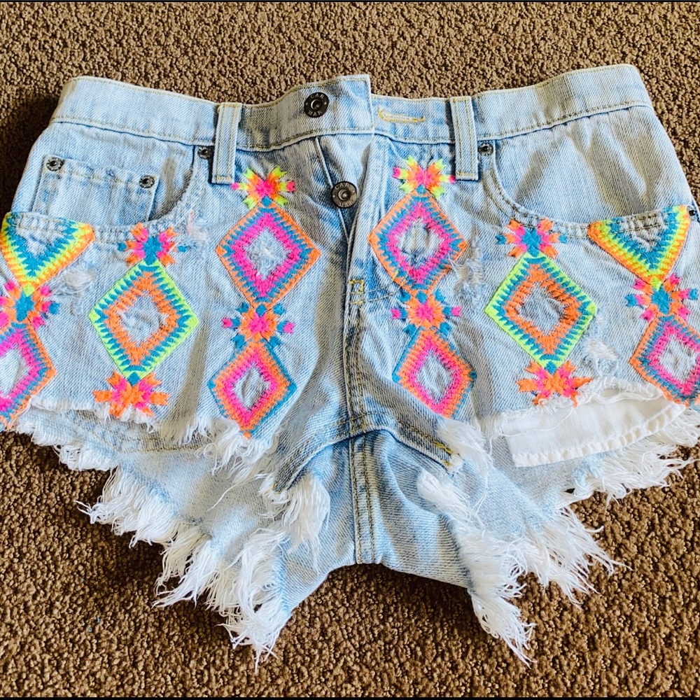 High Waisted Short Shorts